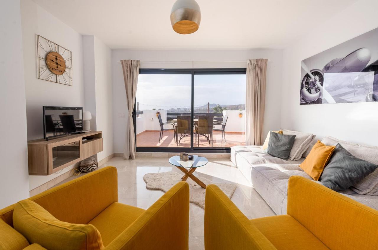 Lotus 2401 - Beautiful Apartment With Pool & Sea View Casares Eksteriør billede