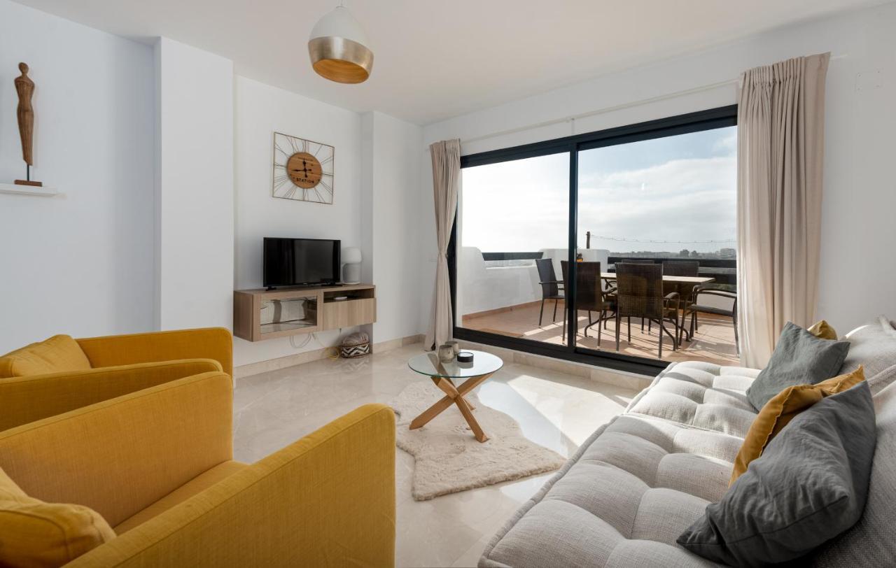 Lotus 2401 - Beautiful Apartment With Pool & Sea View Casares Eksteriør billede